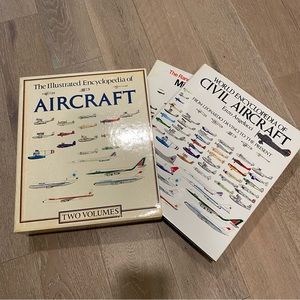 Illustrated Encyclopedia of Aircraft Two Volumes Civil & Military Rand McNally